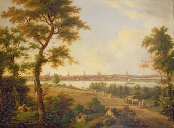 View of Lubeck, 1869